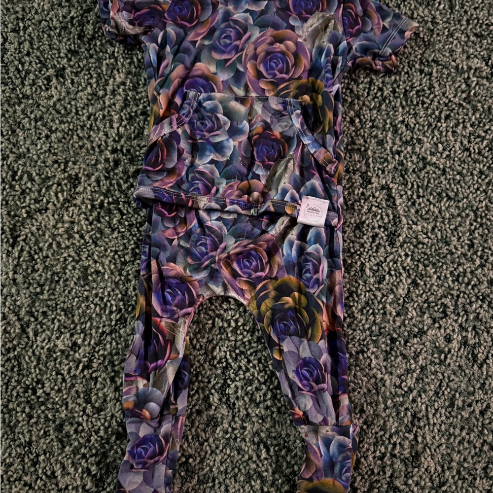 Floral Kids One Piece